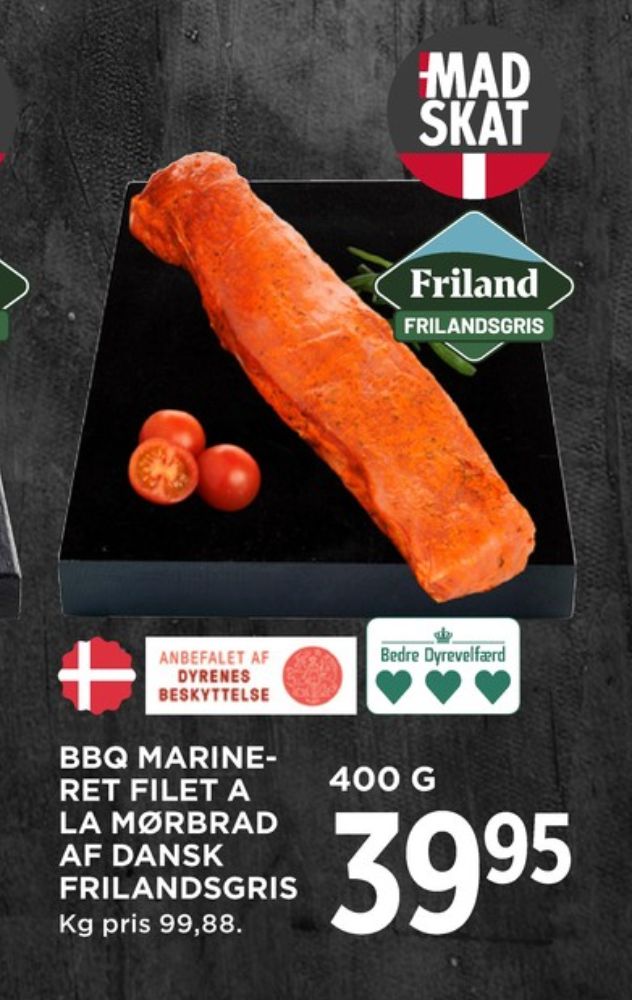 FRILAND Frilandsgris, Grisefilet