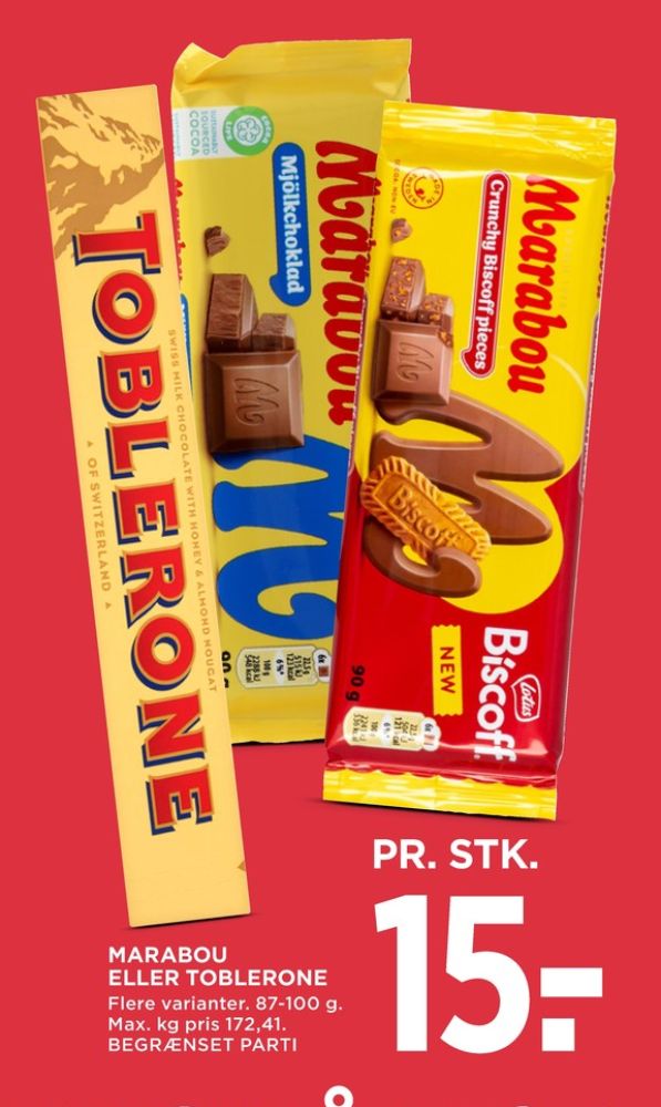 Marabou, Chokoladeplade Mjölk Choklad