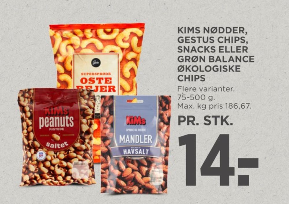 Grøn Balance, Havsalt Chips