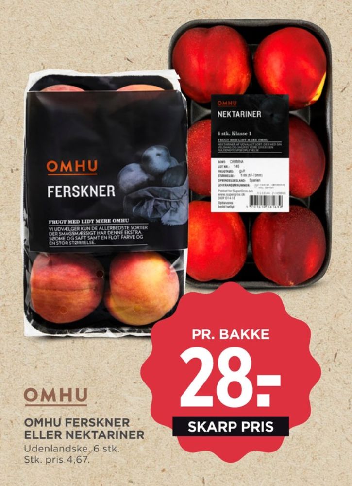 OMHU, Nektariner