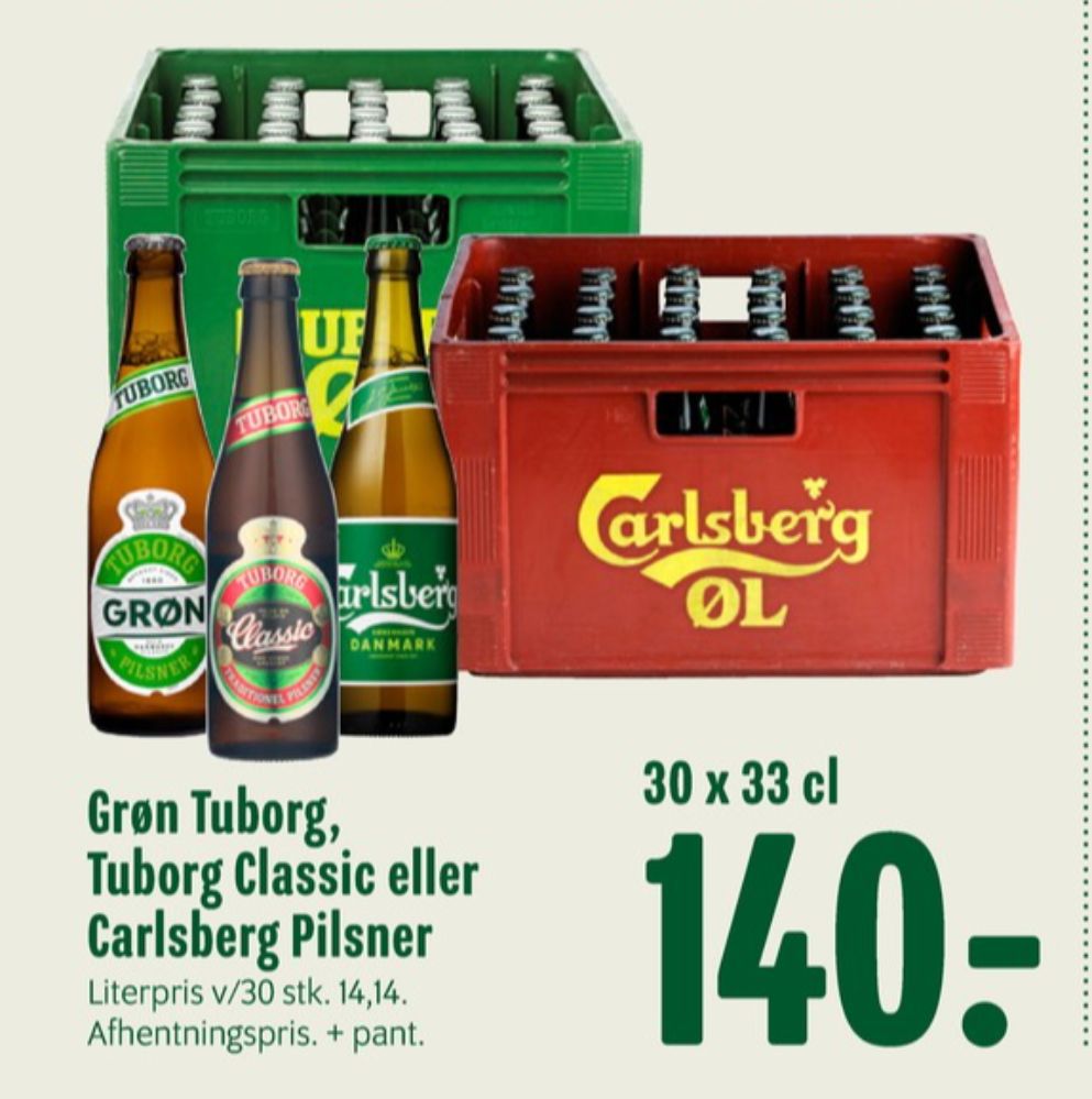 Carlsberg Pilsner, Øl