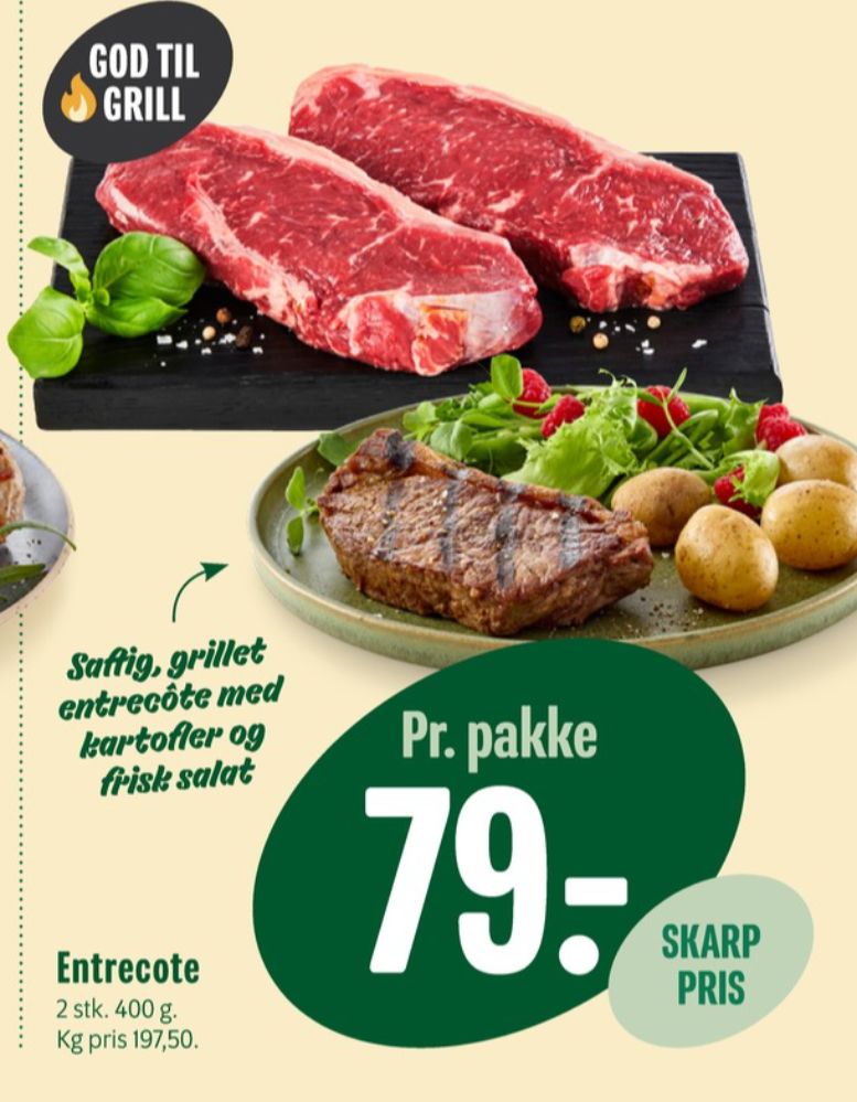 Okseentrecotes