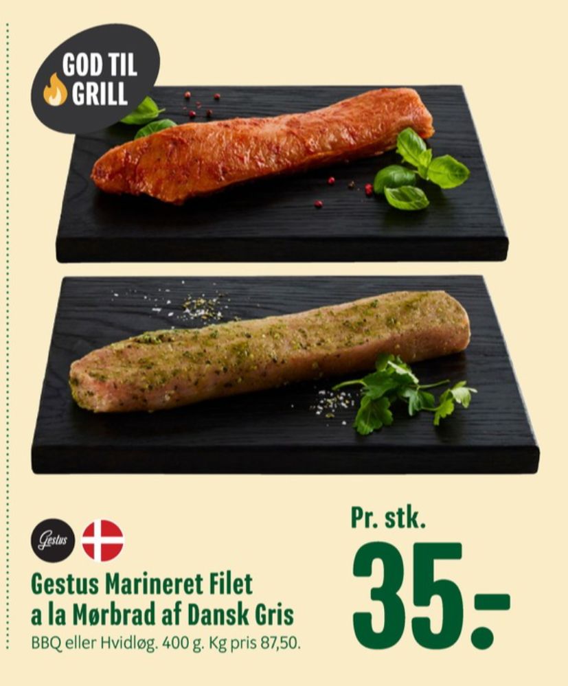Gestus, Grisefilet