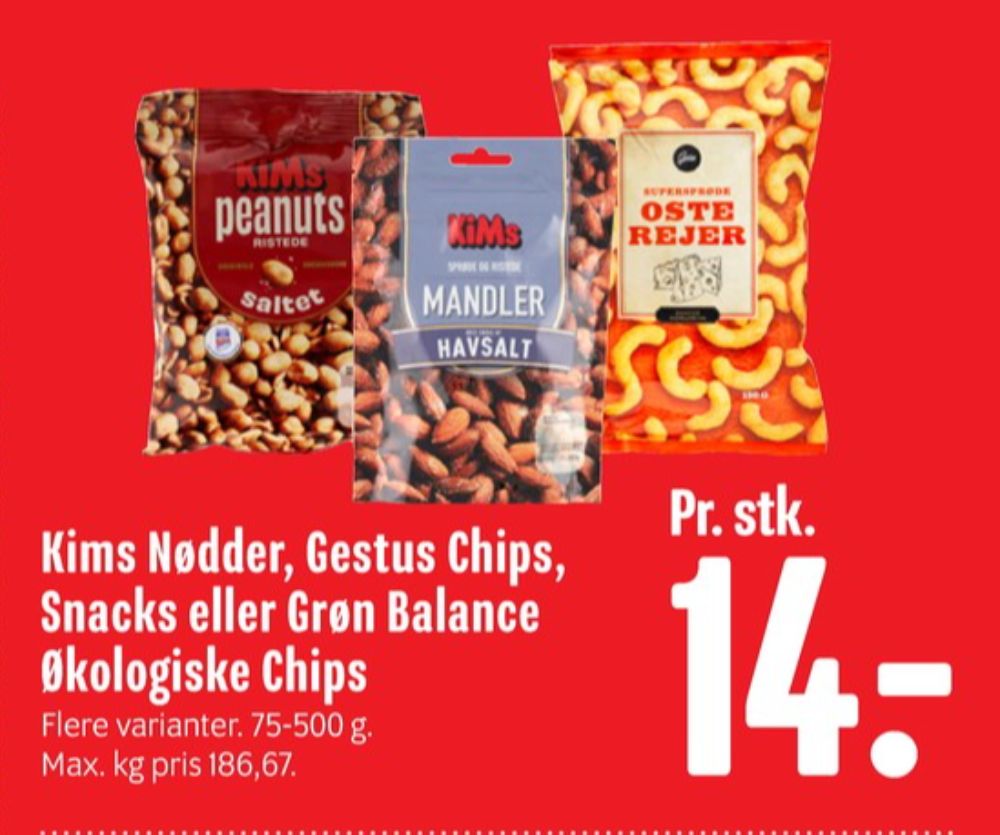 Grøn Balance, Havsalt Chips