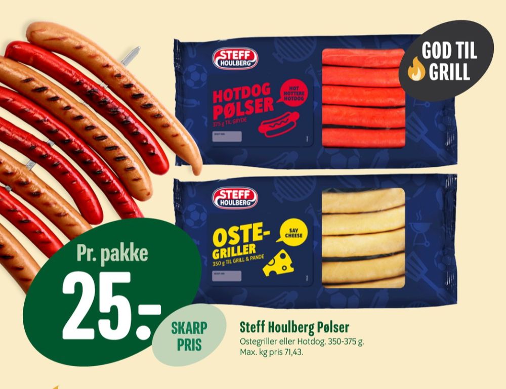 Steff Houlberg, Hotdogpølser