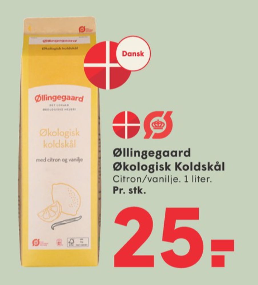 Øllingegaard, Koldskål Citron & Vanilje