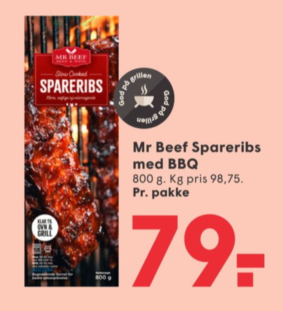 Mr Beef, Spareribs