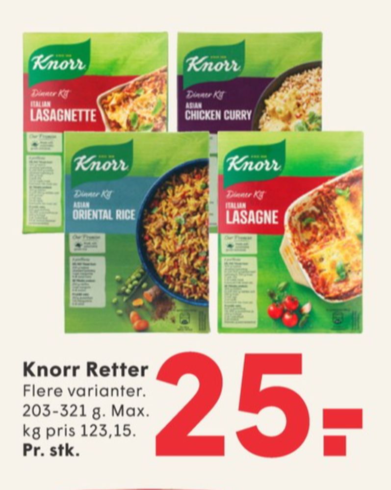 Knorr Dinner Kitt, Asian Oriental Rice