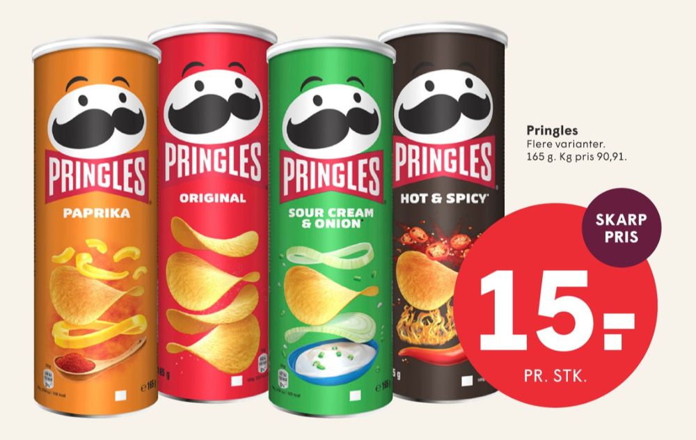Pringles, Paprikachips