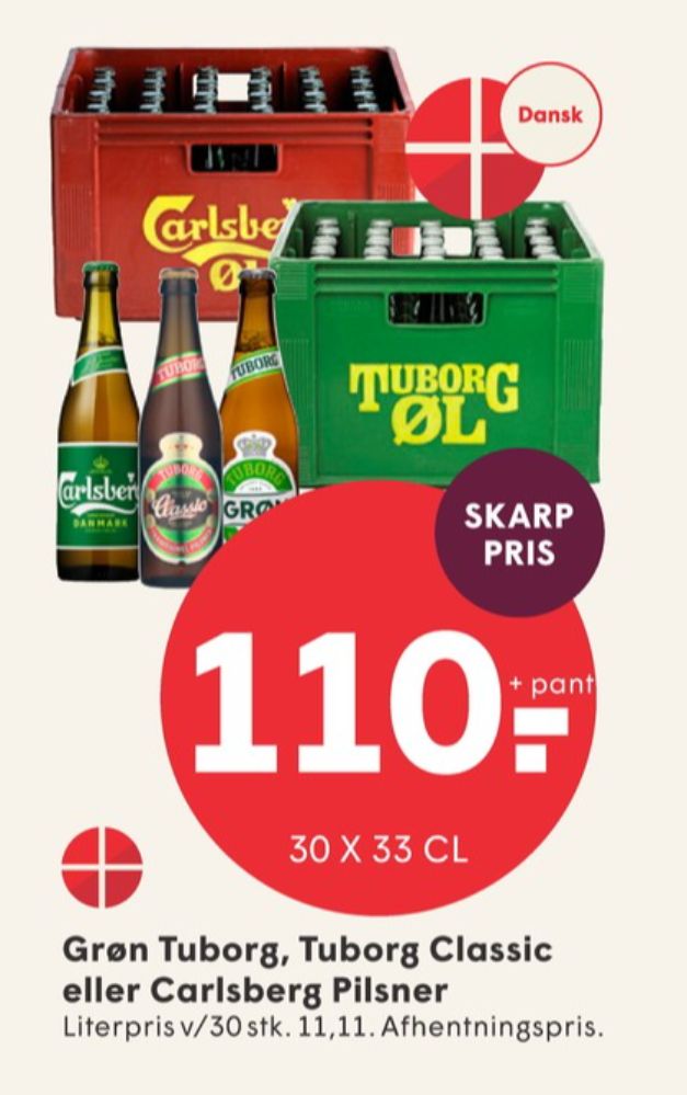 Carlsberg Pilsner, Øl