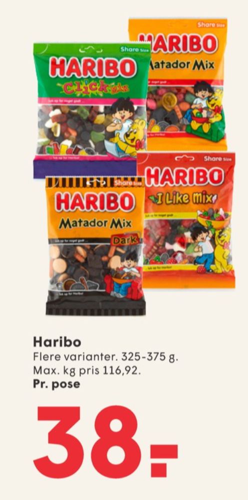 Haribo I Like Mix, Slikposer