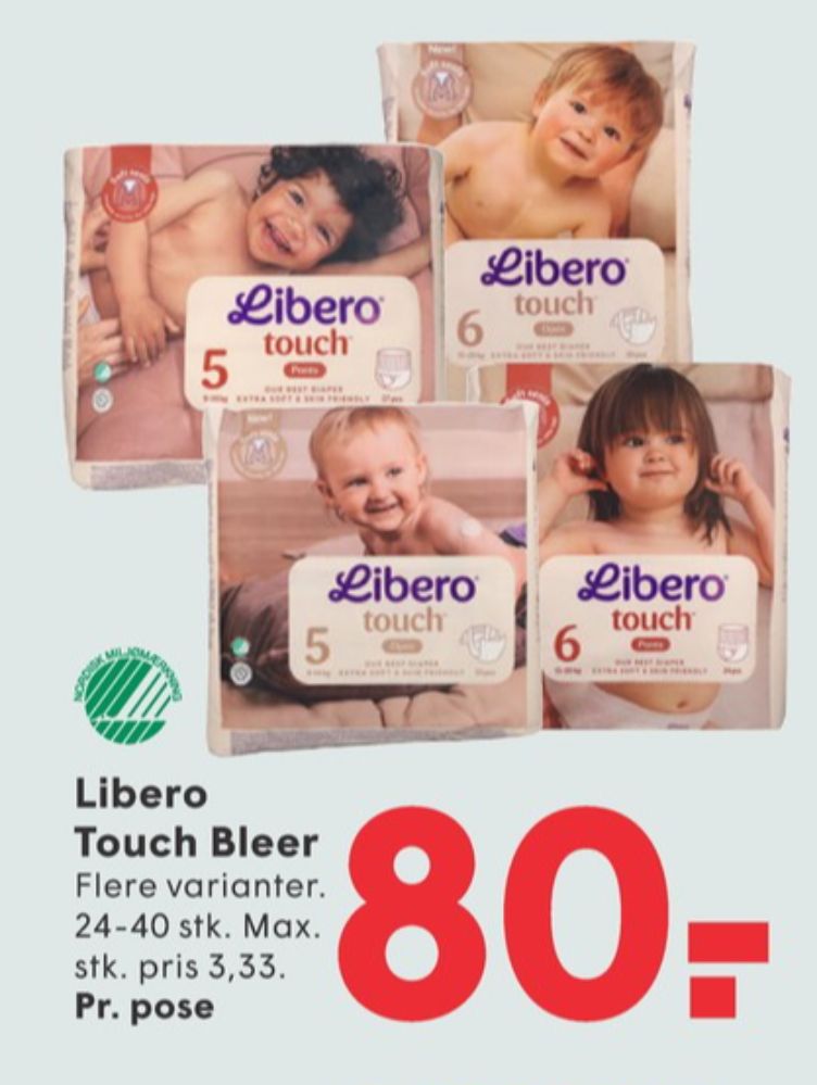 Libero Touch, Bleer str 6 13-20 kg