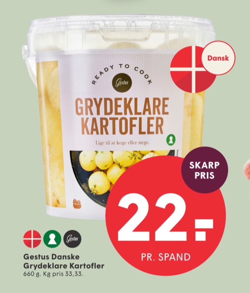 Gestus, Kartofler