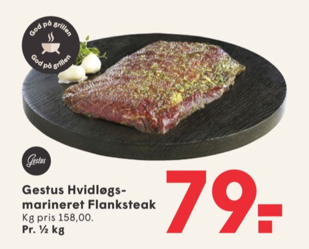 Gestus, Flanksteak