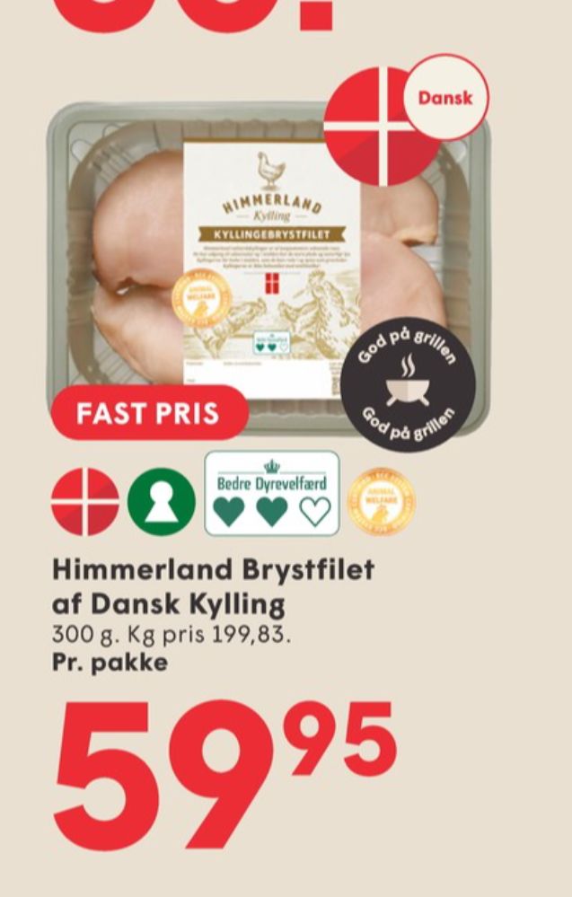 Himmerland Kylling, Kyllingebrystfilet
