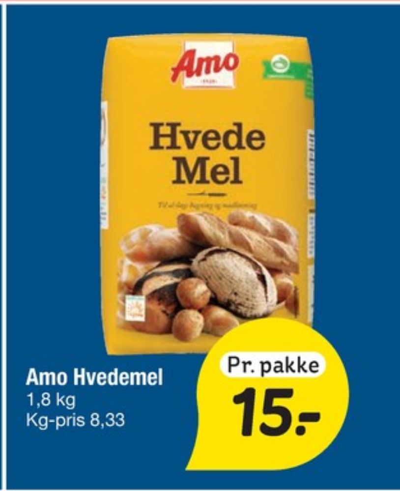 Amo, Hvedemel