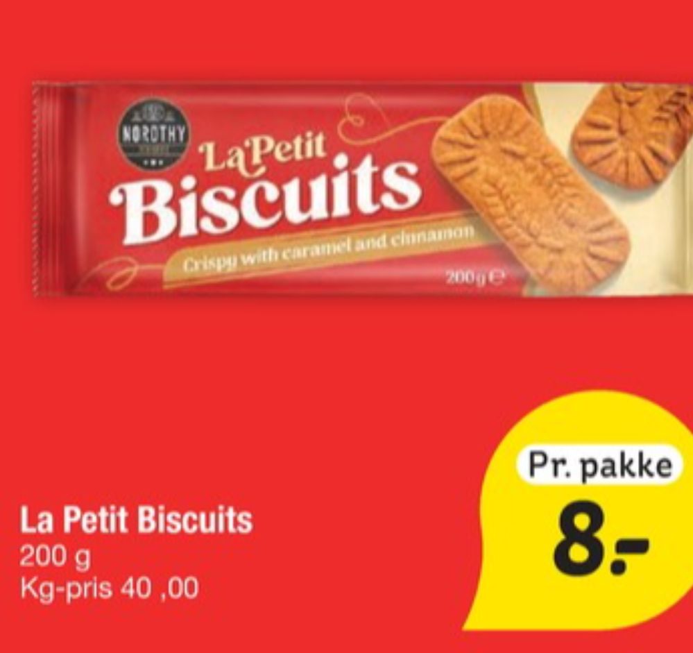 Nordthy, La Petit Biscuits Caramel & Cinnamon