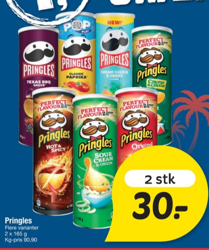 Pringles, Cheese & Onion Chips