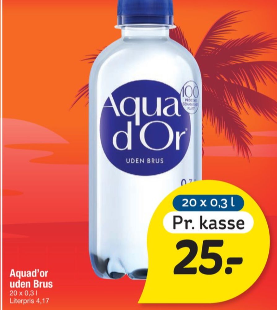 Aqua d'Or, Mineralvand uden brus 20 pk.