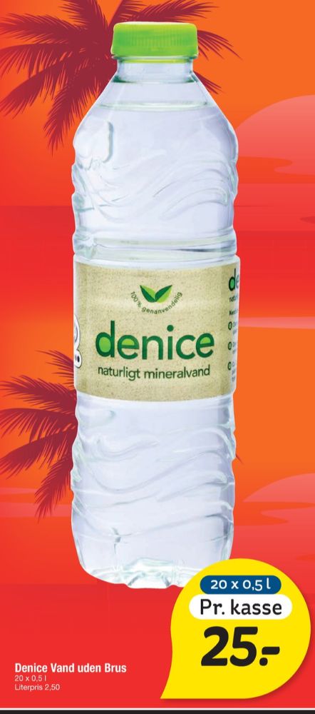 Denice, Kildevand 20 pk.