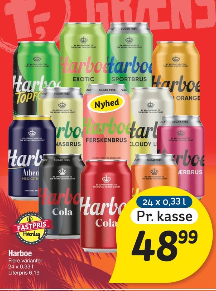 Harboe Zero, Cola 24 pk.