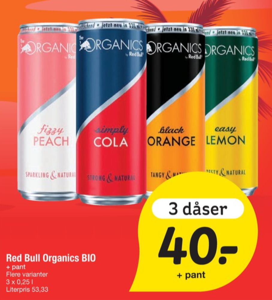 Red Bull Organics Simply Cola, Sodavand