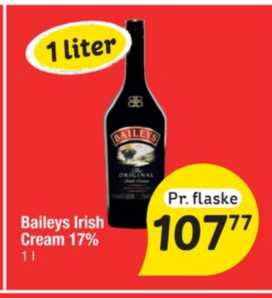 Baileys Original, Likør