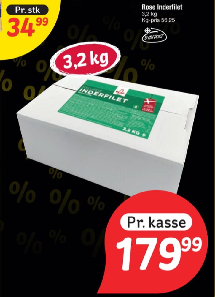 Rose, Kyllingeinderfilet