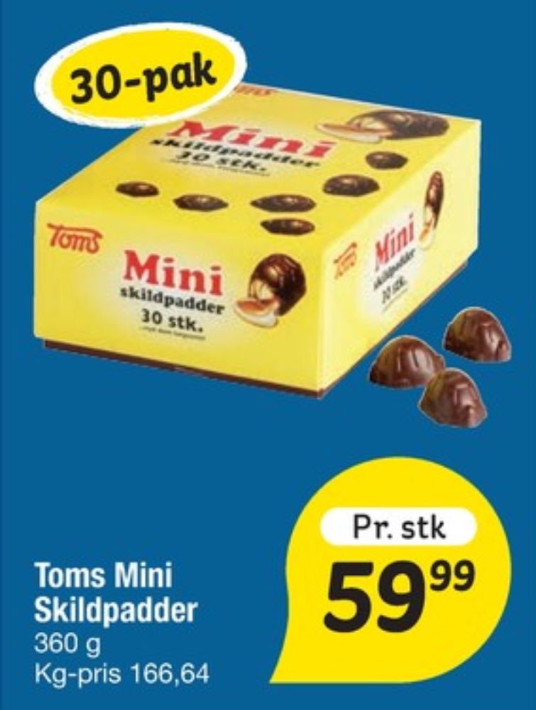 Toms Mini Skildpadder, Chokoladeskildpadder