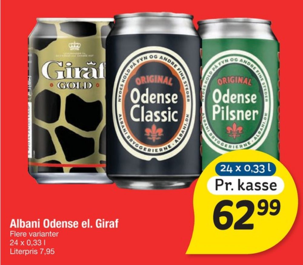 Odense Classic, Øl 24 pk.