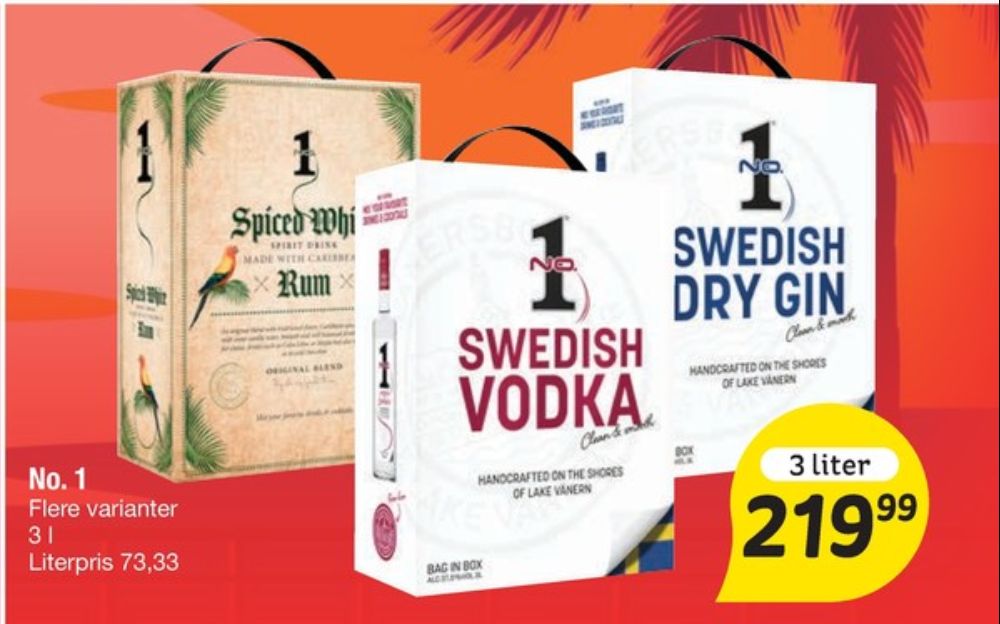 No.1, Vodka