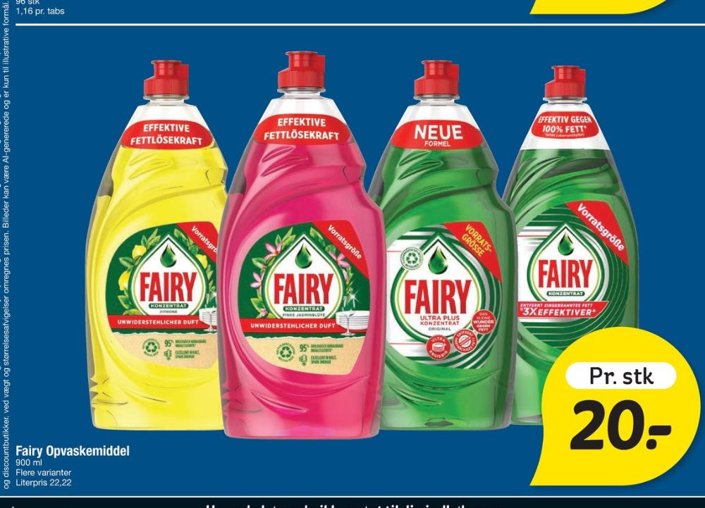 Fairy, Opvaskemiddel
