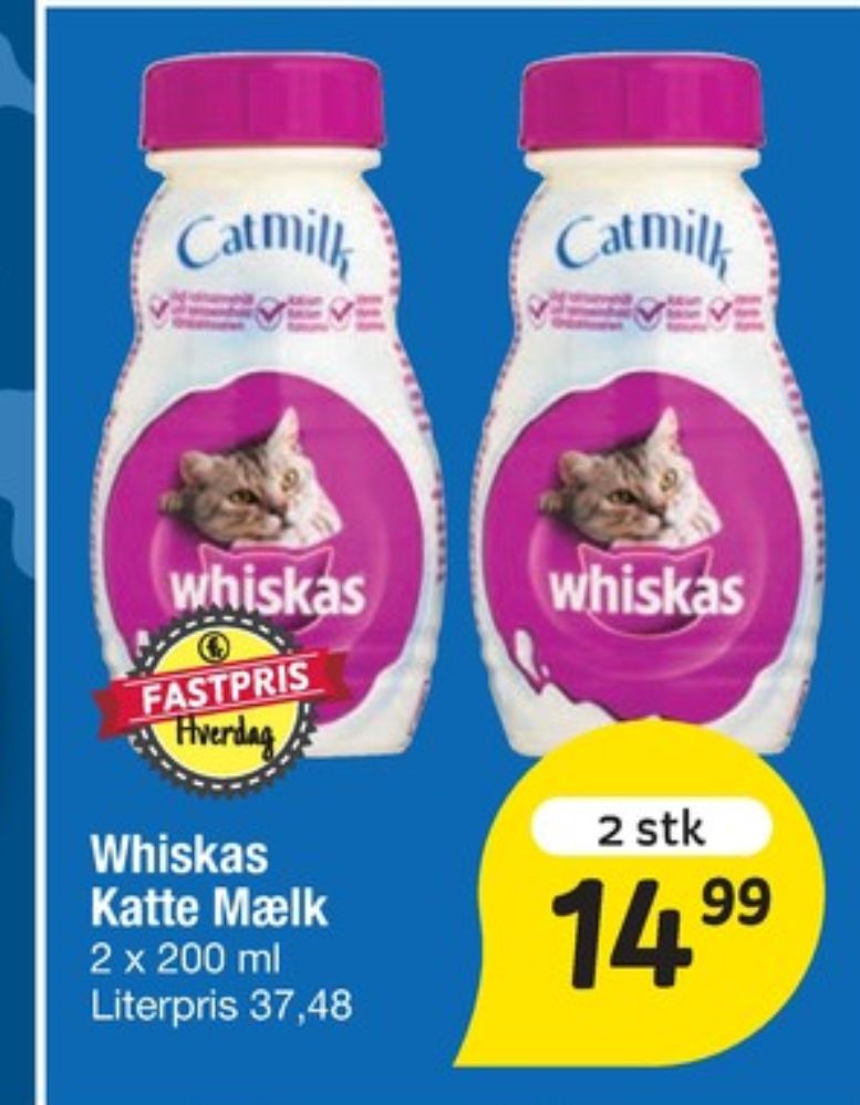 Whiskas, Kattemælk