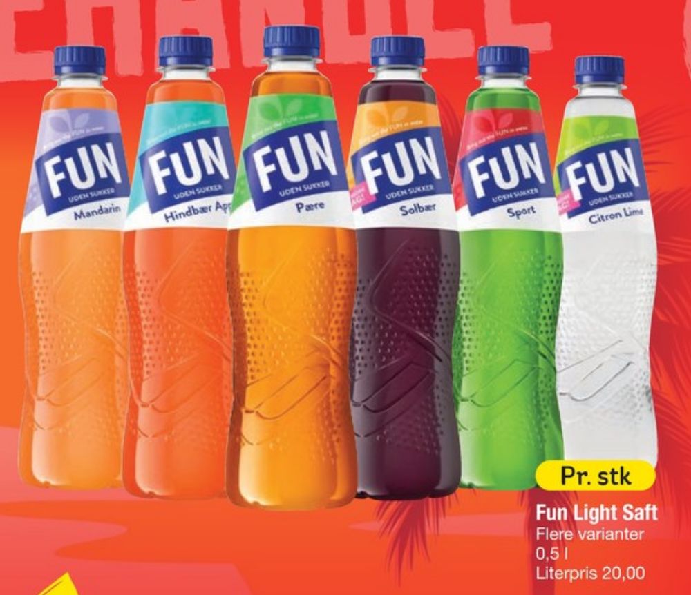 Fun Light, Citron Lime Læskedrik