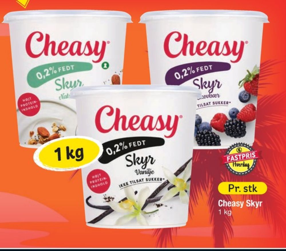Cheasy, Vanilje Skyr 