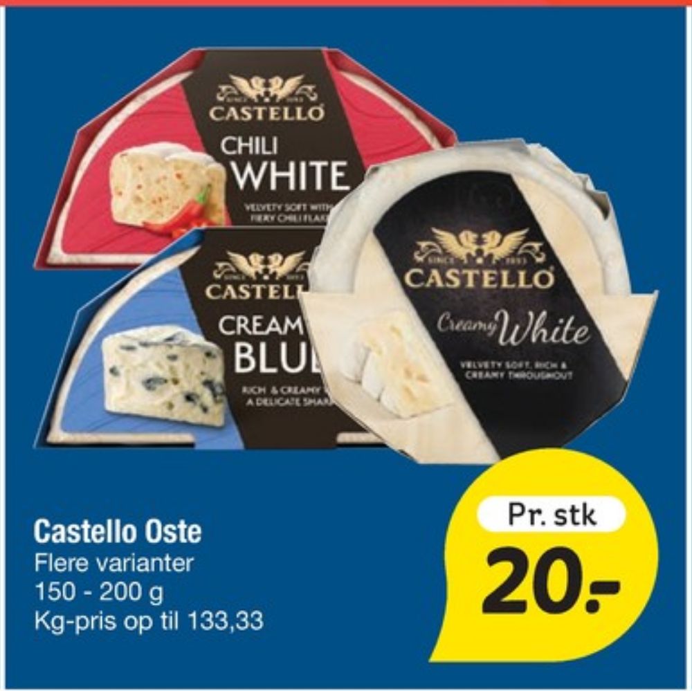 Castello Creamy White, Skimmelost