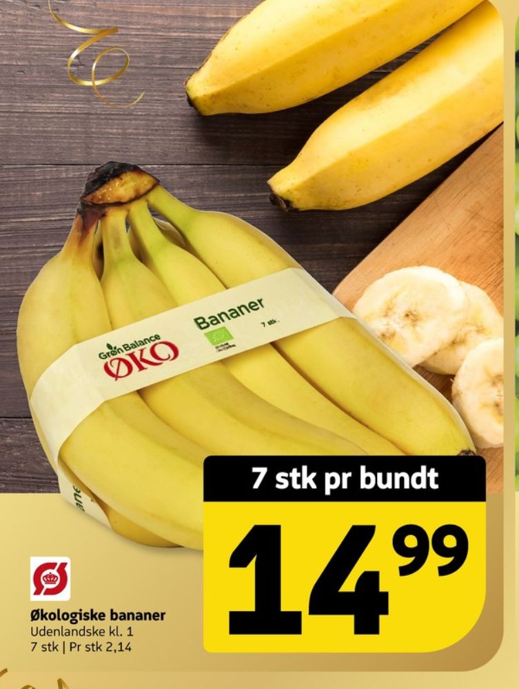 Grøn Balance, Bananer