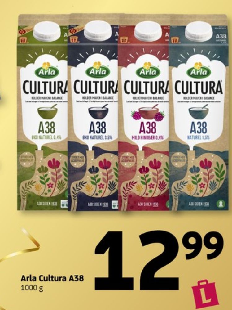 Arla, A-38 Øko Naturel 0,4%