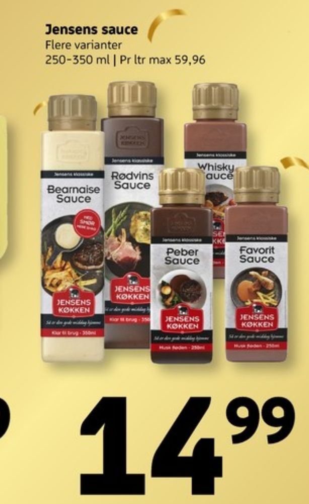 Jensens Køkken, Whisky Sauce