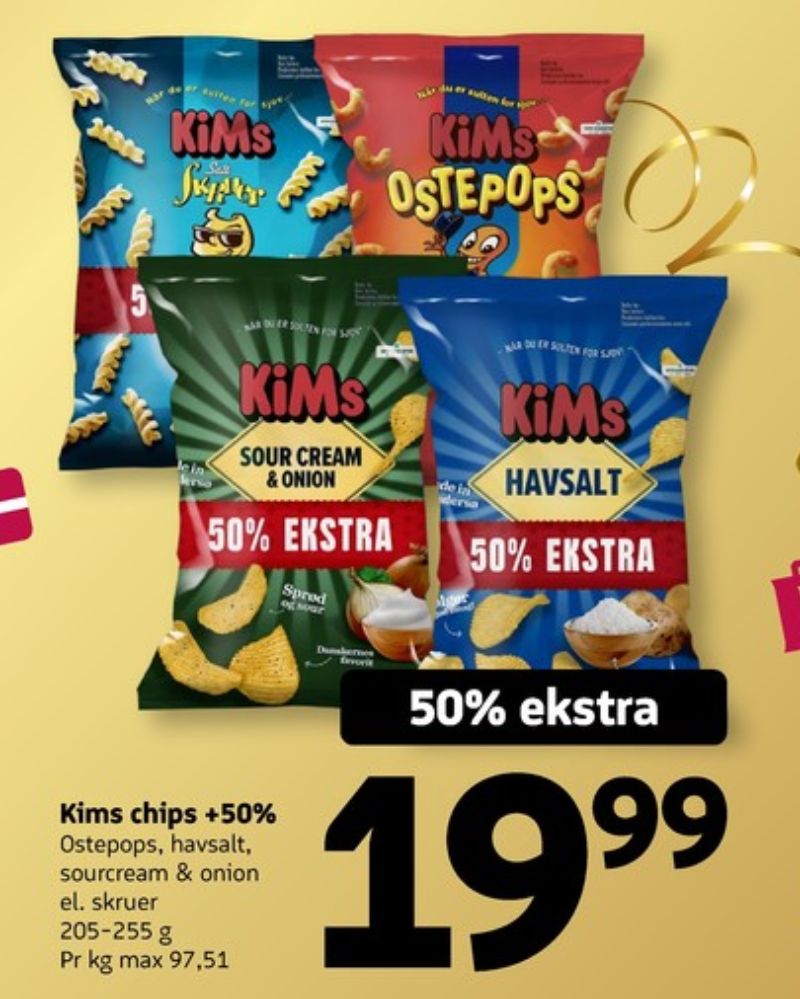 Kims, Sour Cream & Onion Chips