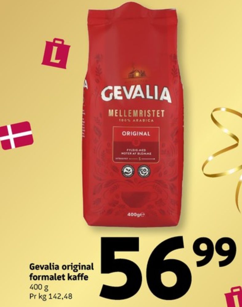 Gevalia Original, Kaffe Formalet