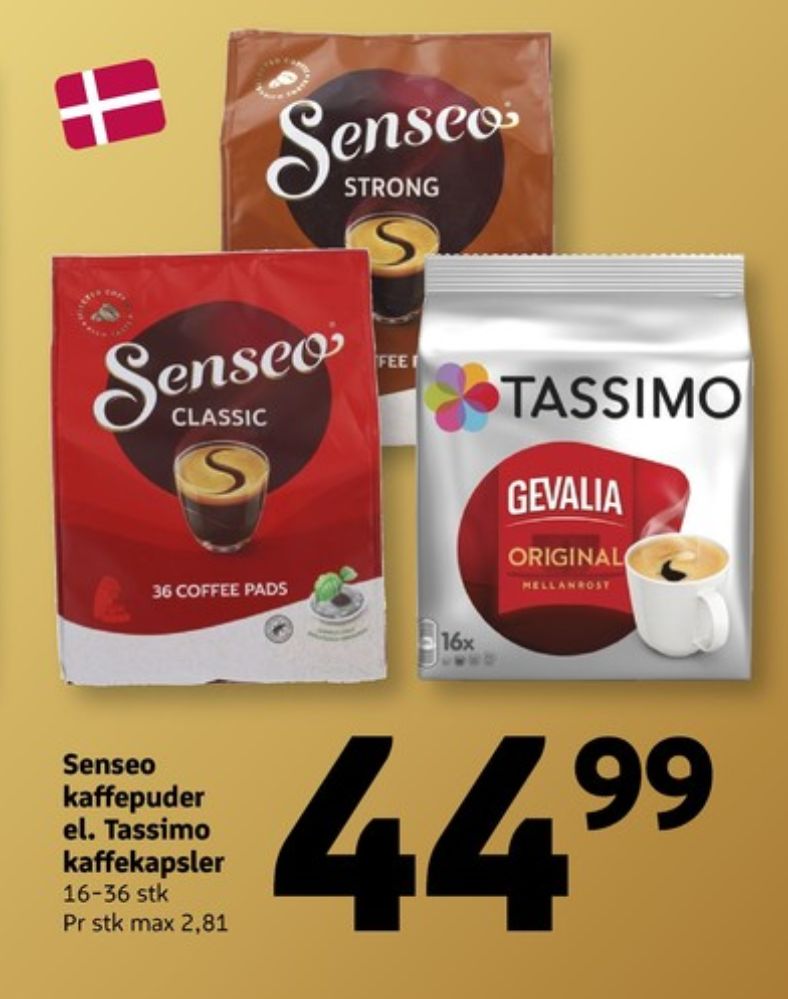 Tassimo Gevalia, Kaffekapsler Original