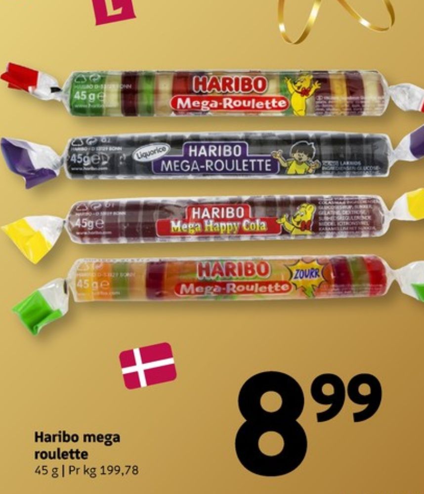 Haribo Mega Roulette, Slikrulle Cola