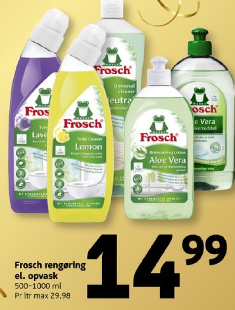 Frosch, Rengøring - universal