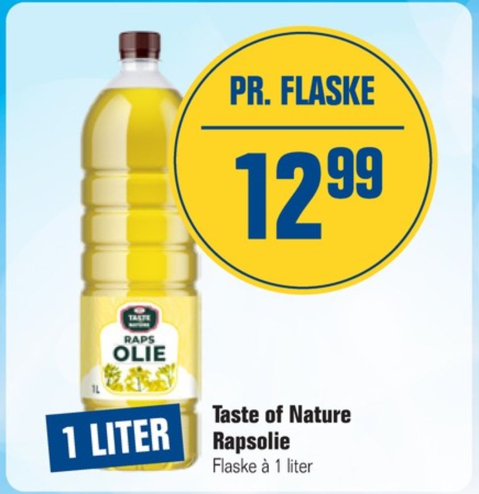 Taste of Nature, Rapsolie