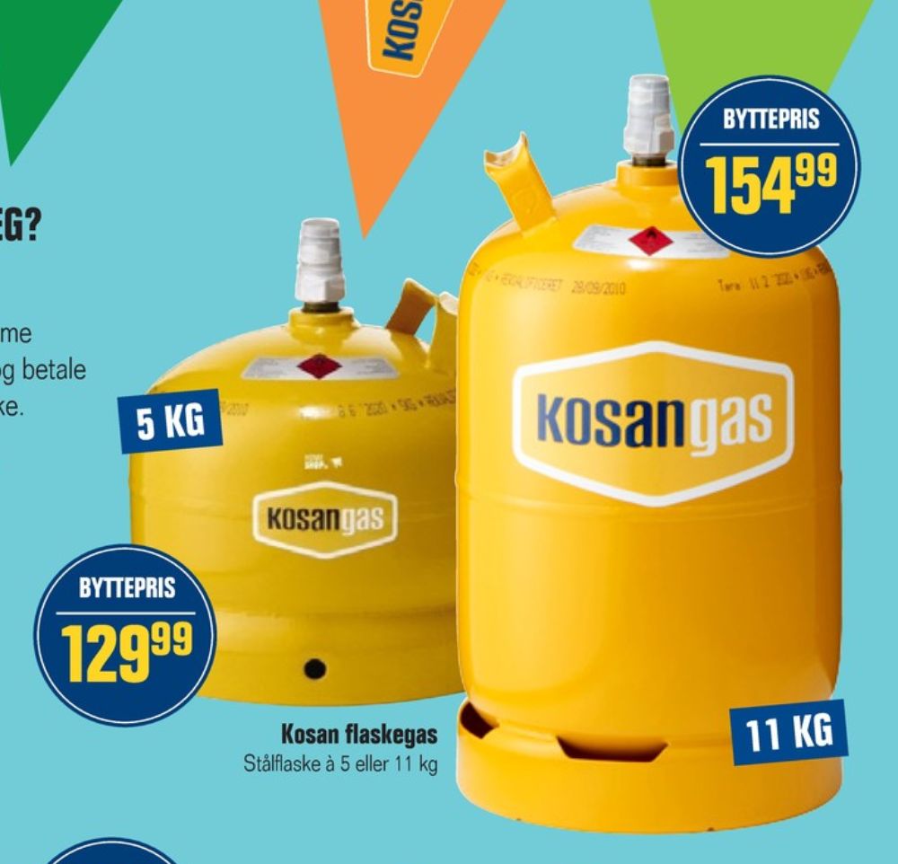 Kosan, Gasflaske
