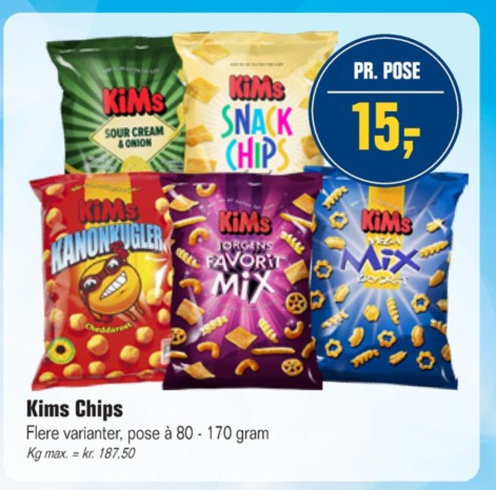 Kims, Snack Chips Original
