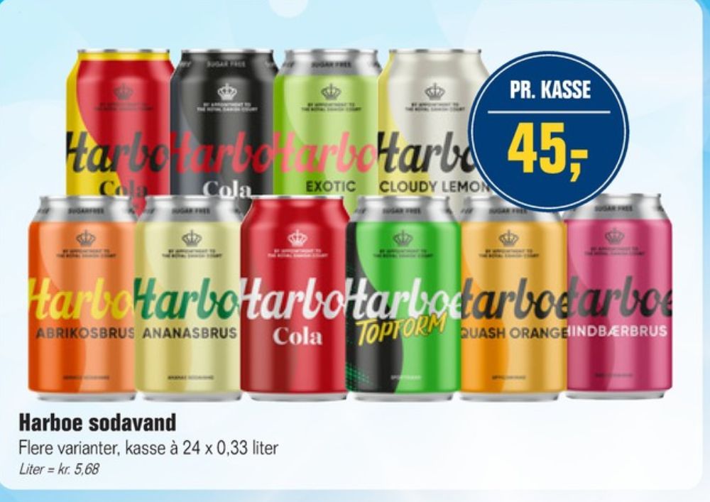 Harboe Passionsbrus, Passionssodavand 24 pk. 