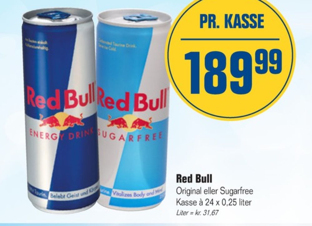 Red Bull Energy, Energidrik 24 pk.