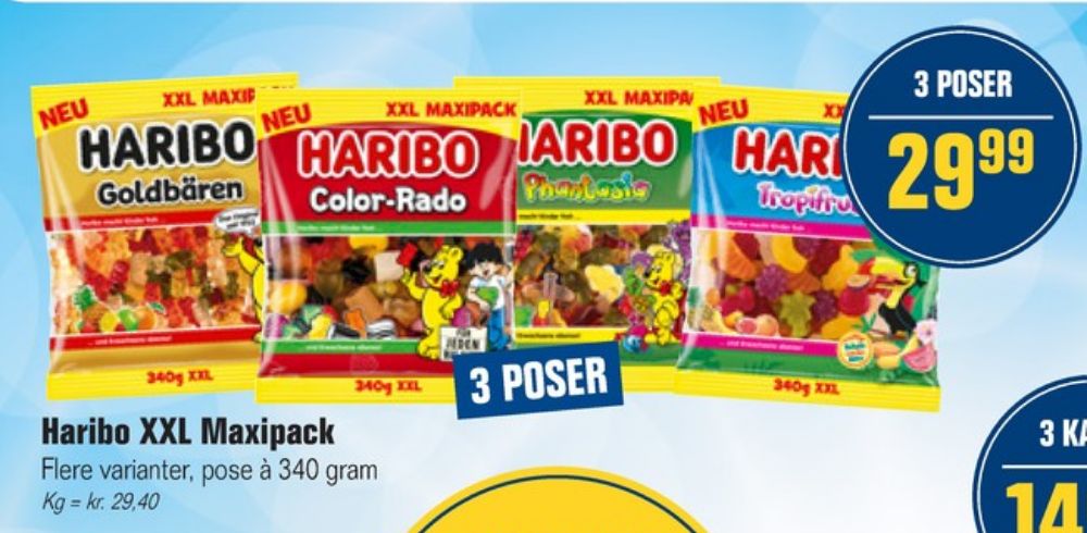 Haribo Goldbears, Slikposer